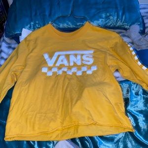 vans crop top